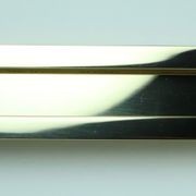 HB860 Brass Soft Edge Flush Pull for Sliding Doors gallery detail image