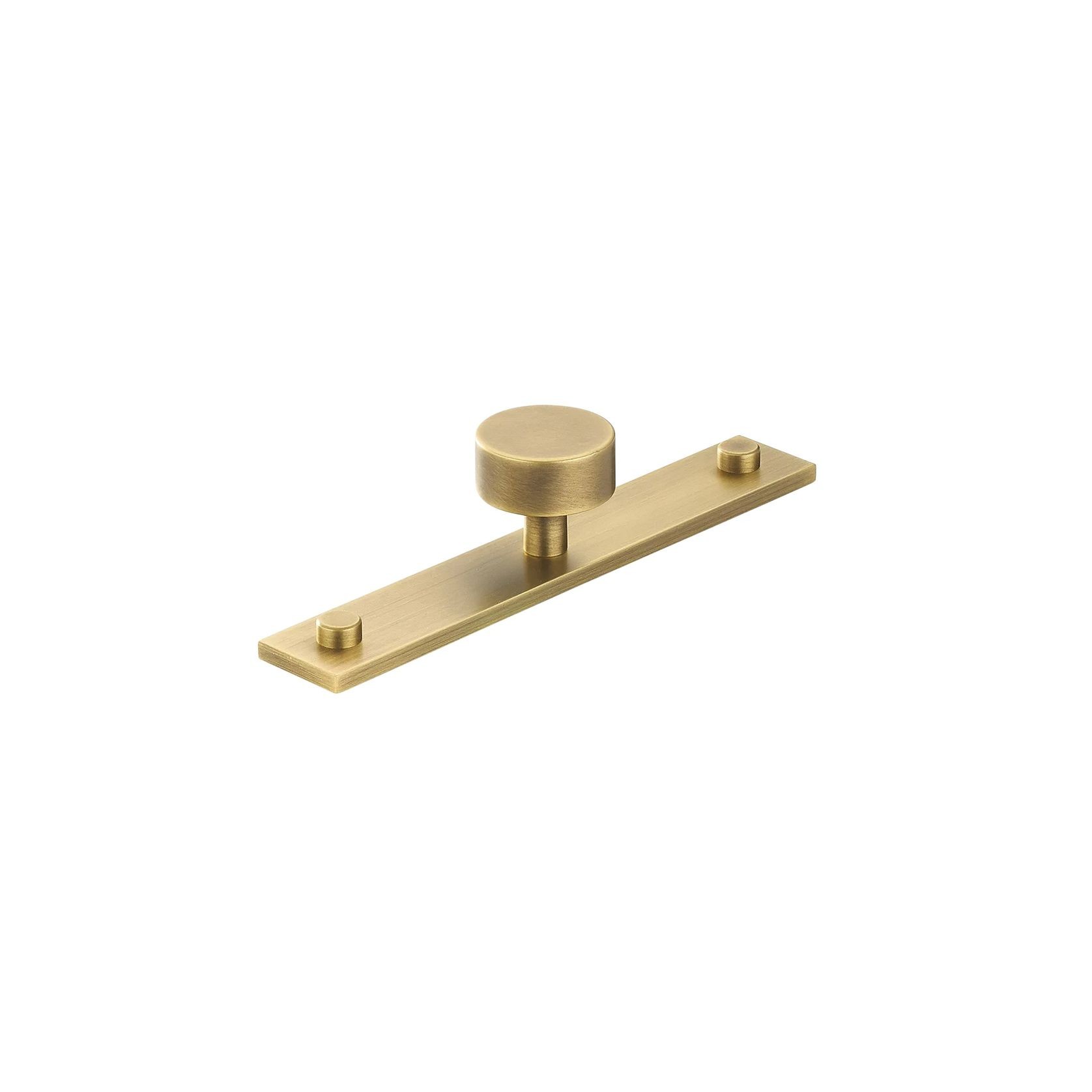 Armac Martin - Mix3 Plain Smooth Knob with Back Plate gallery detail image