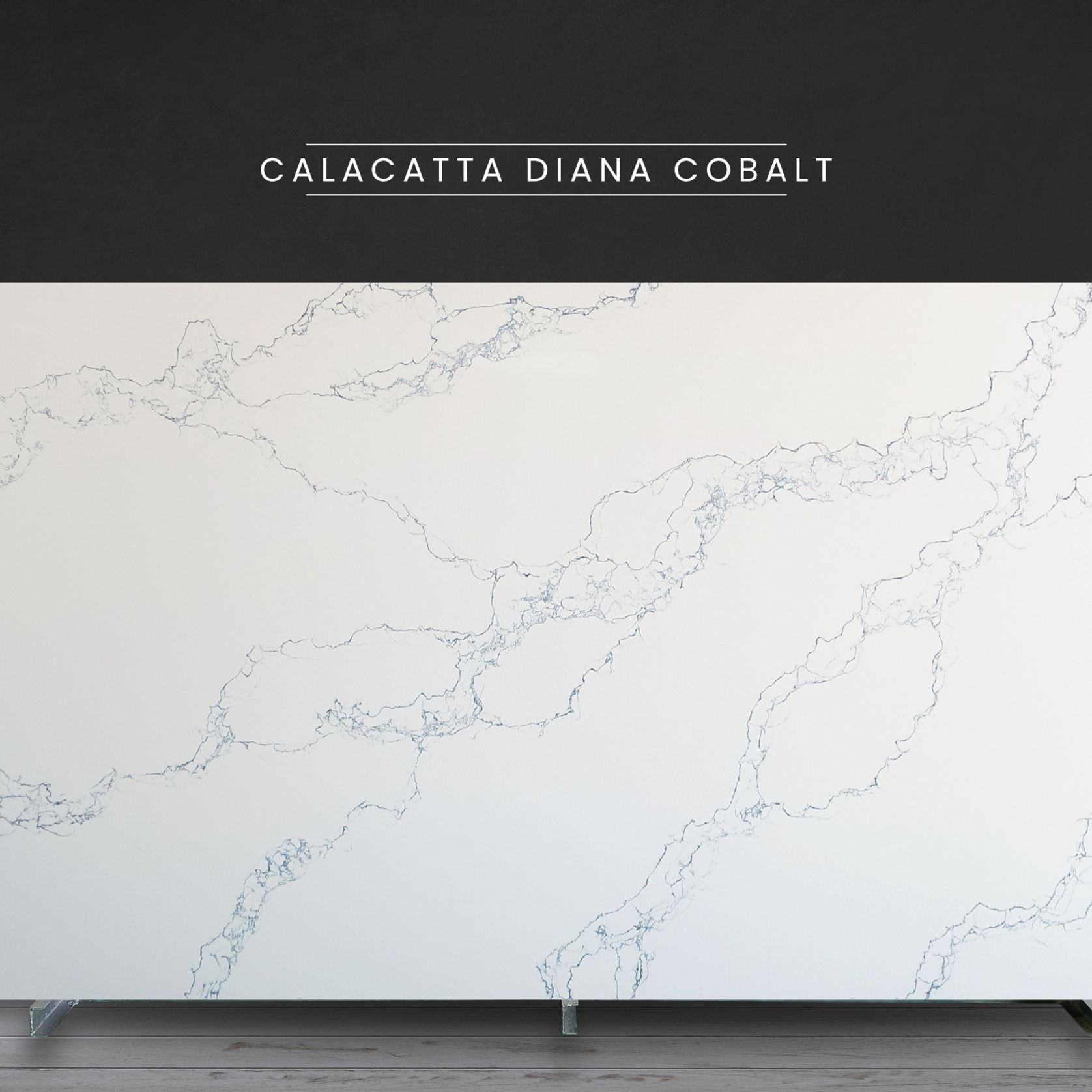 Calacatta Diana Cobalt | Quartz gallery detail image