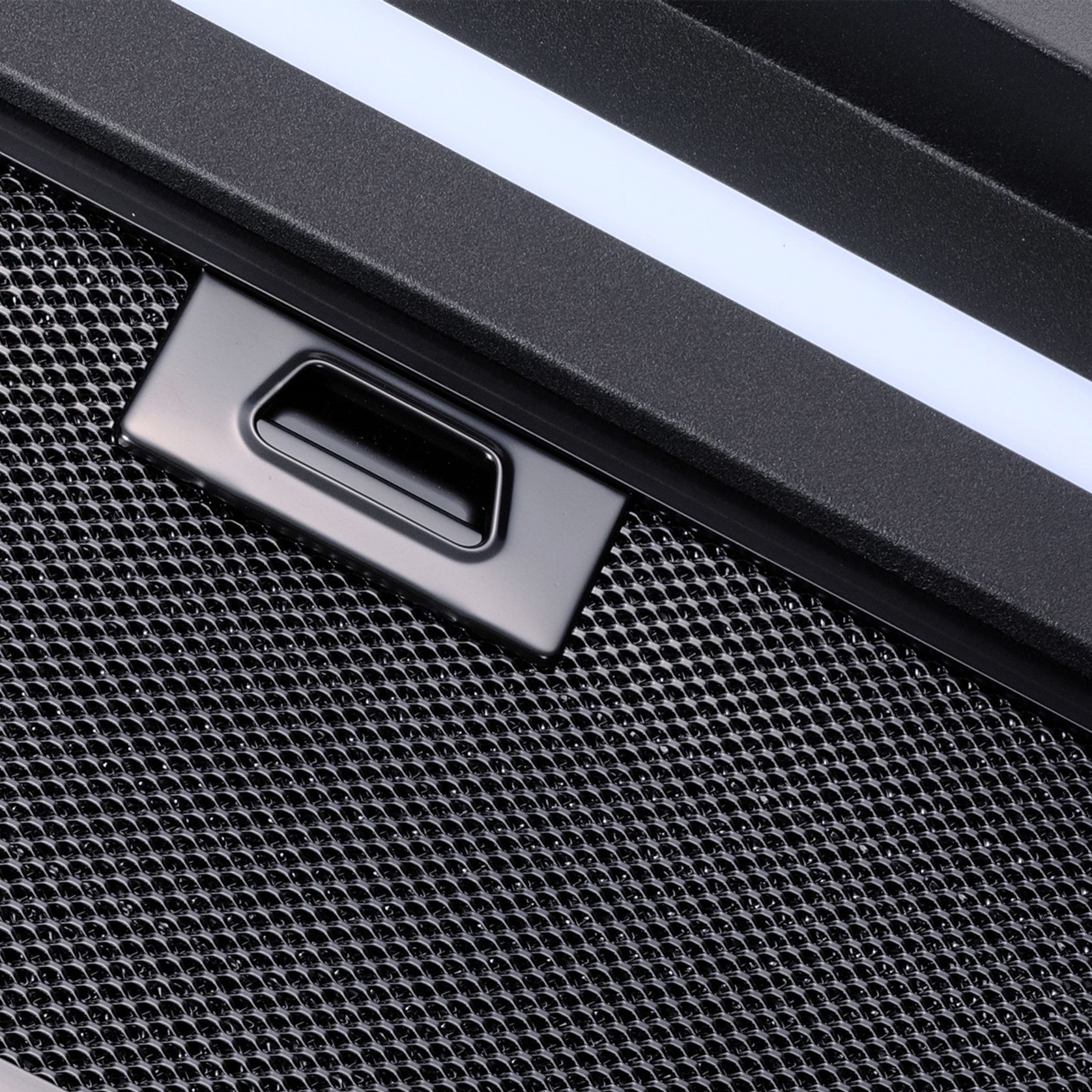 Black Undermount Rangehood 900mm (Non-Silent) HN-90UMB gallery detail image