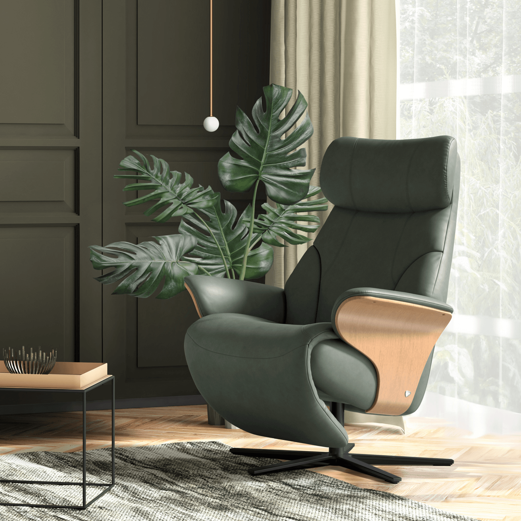 Stressless® Adam Power Recliner gallery detail image