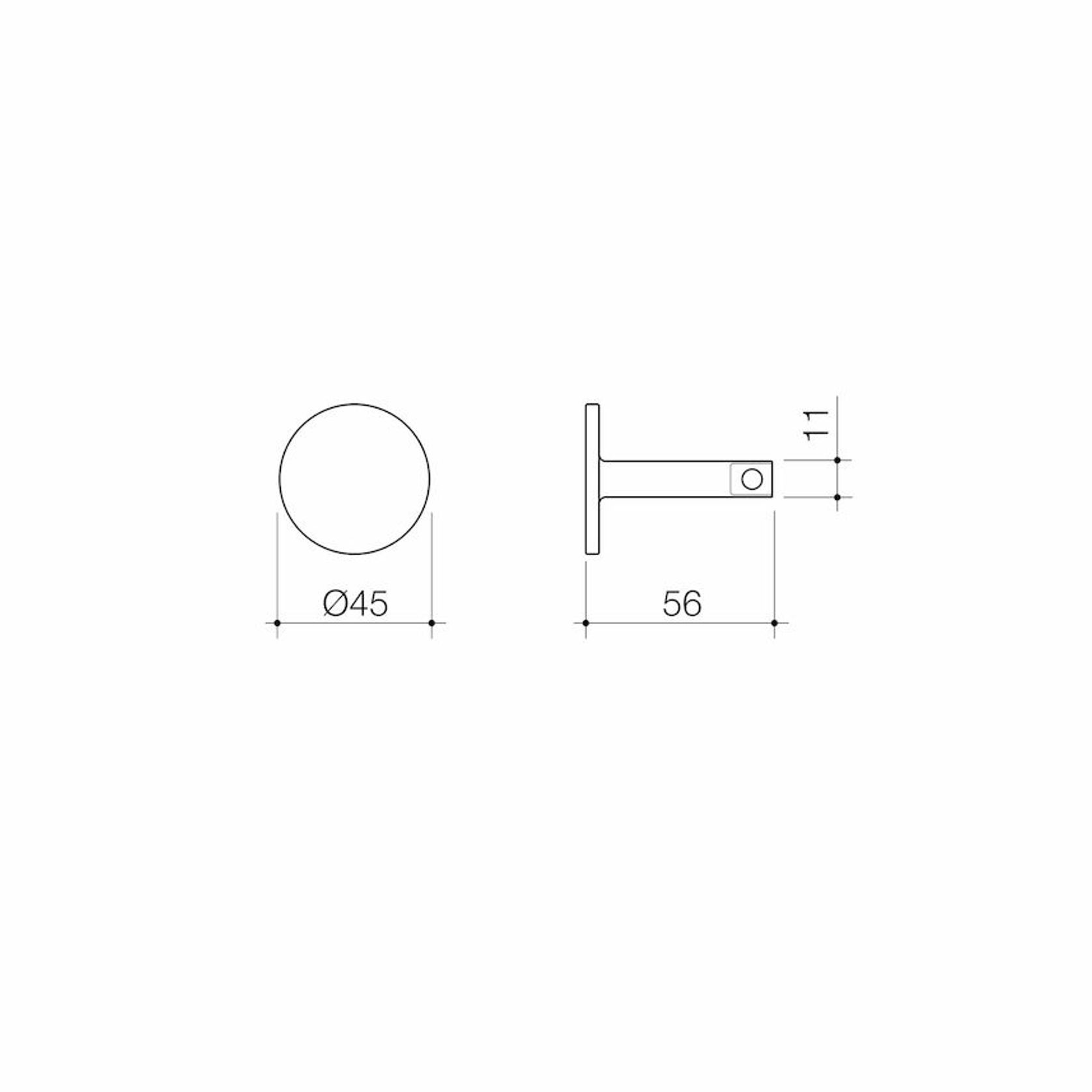 Urbane II Universal Robe Hook (Attachment) gallery detail image