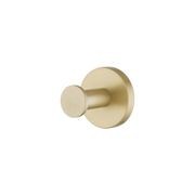 Lucid Pin Robe Hook Light Brushed Brass gallery detail image
