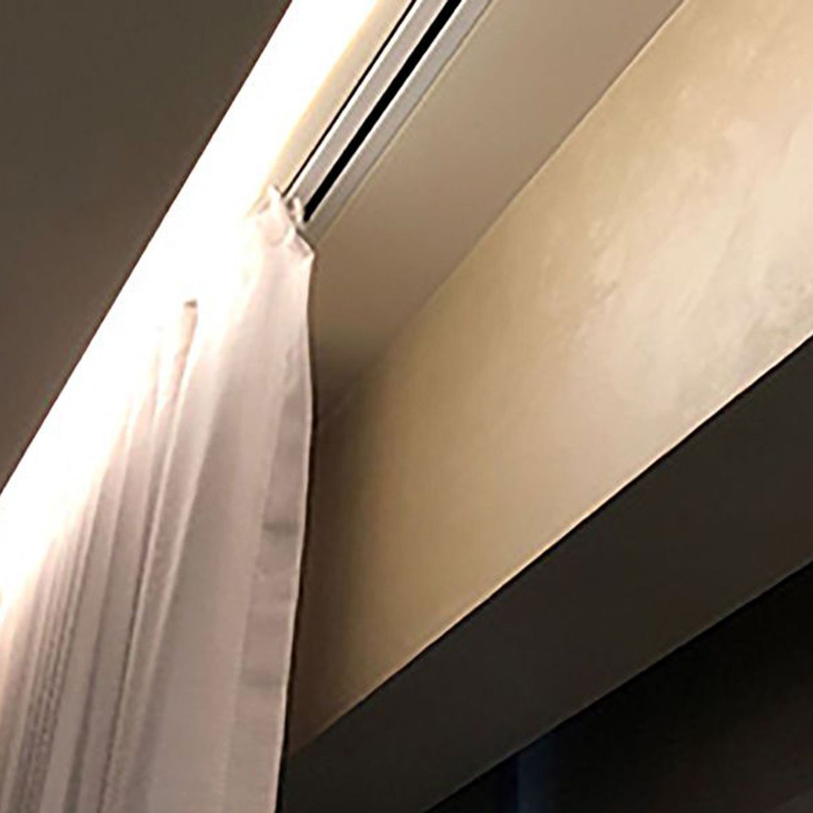 Plaster-in Recessed Curtain Tracks | Blindspace gallery detail image
