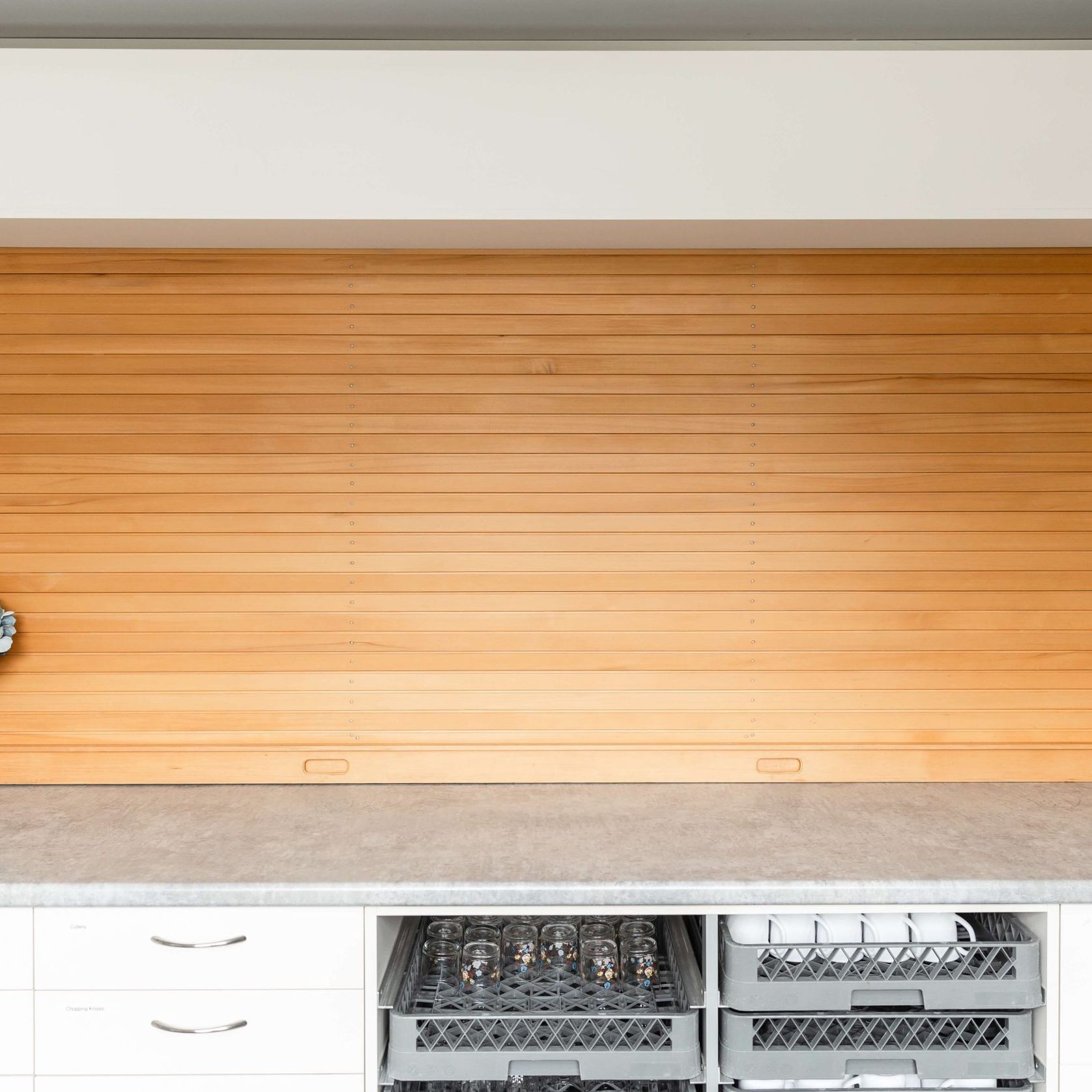 Sage Commercial Servery Doors - Cedar gallery detail image