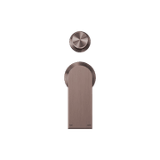 Bianca Shower Mixer & Divertor Back Plate | Brushed Bronze gallery detail image