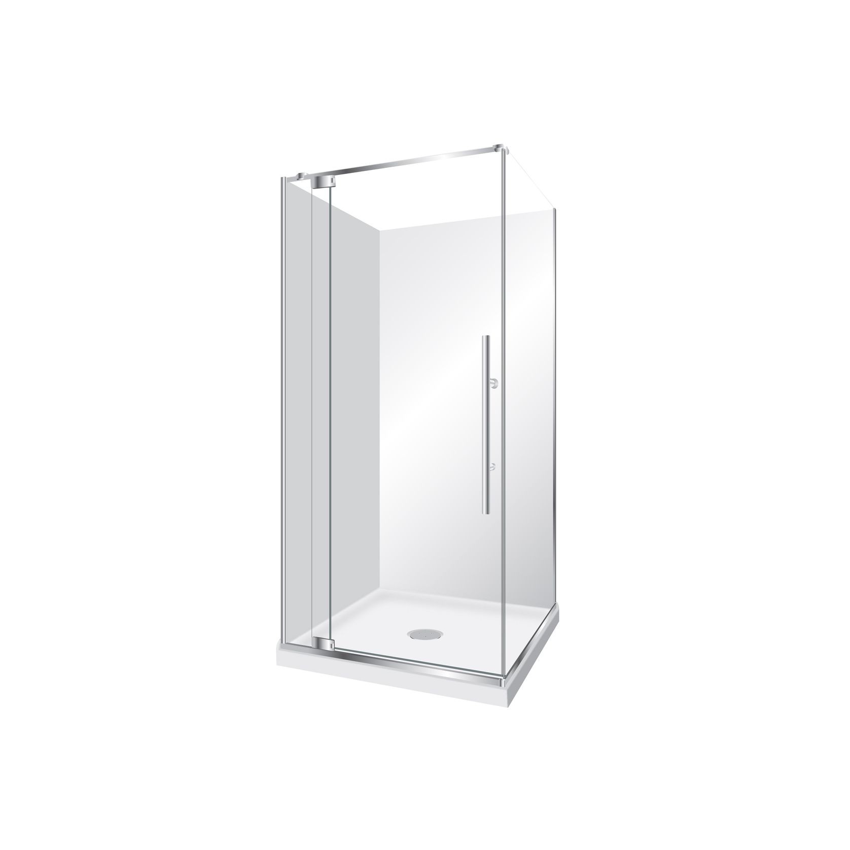 Adjustable Frameless Pivot Square 1000 gallery detail image