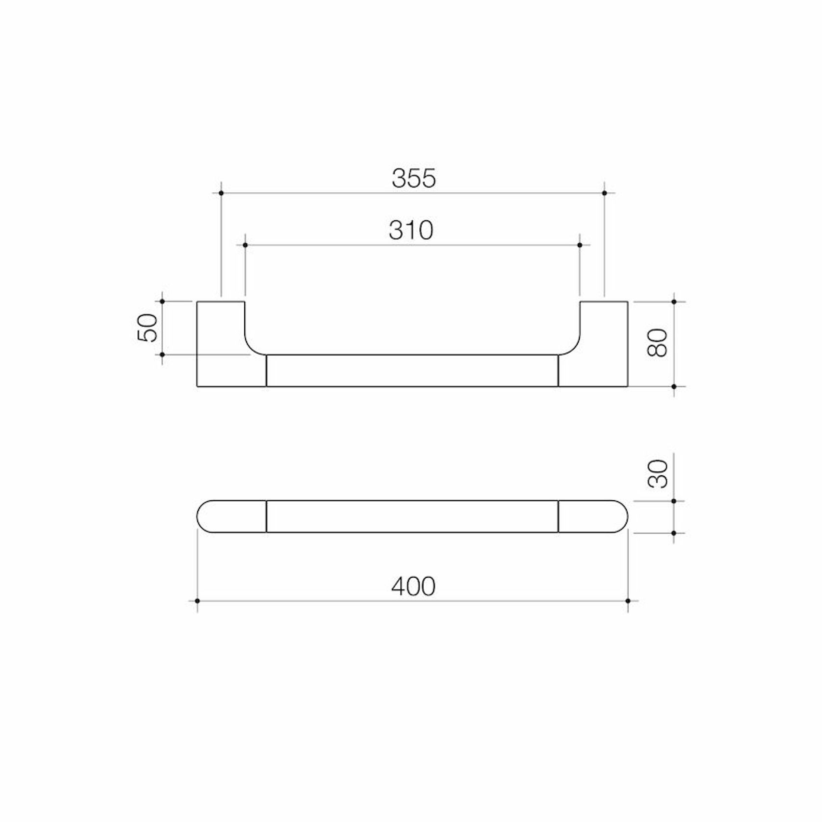 Urbane II Universal Rail Shower - Brushed Nickel gallery detail image