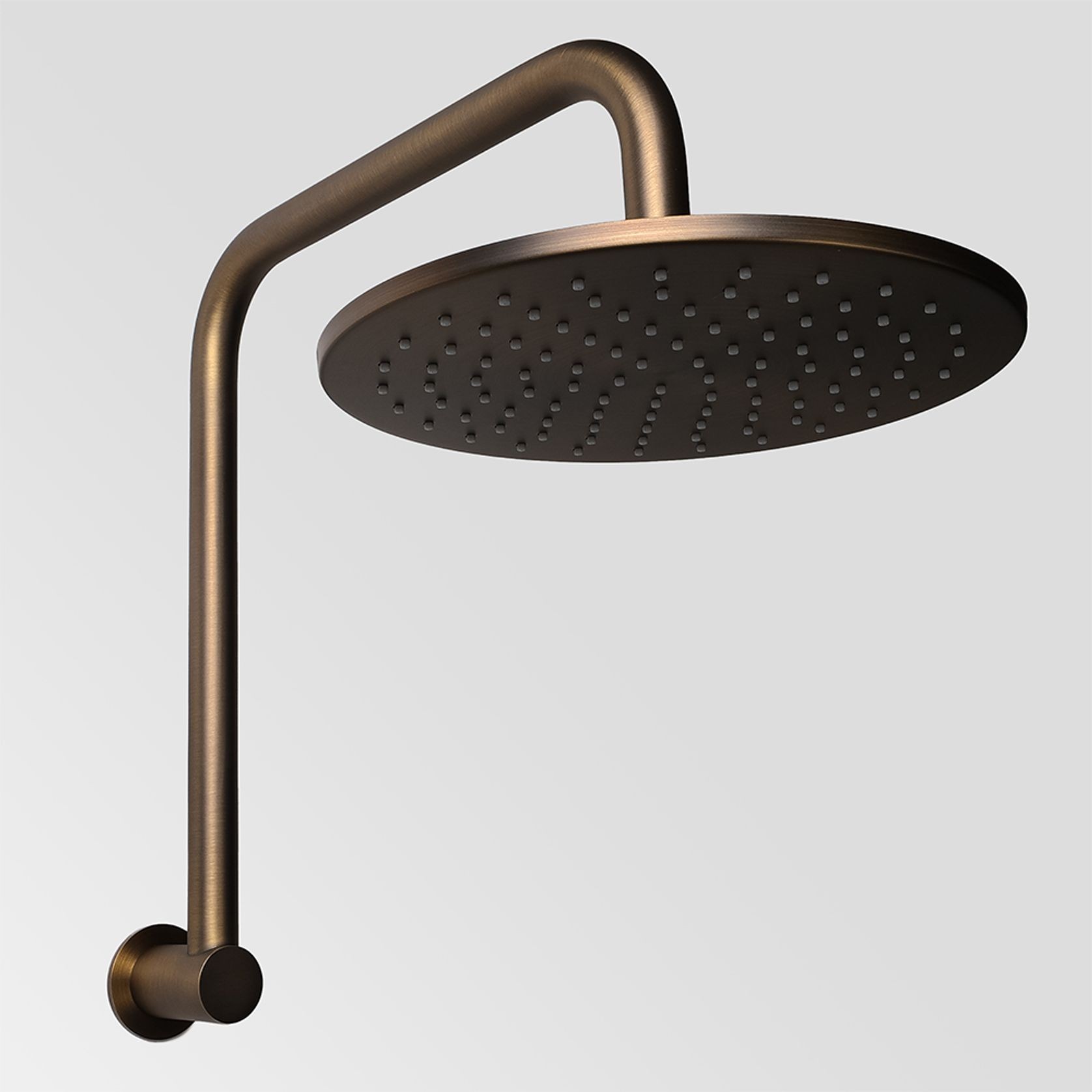 Mira Brushed Vintage Antique Brass High Rise Upswept Sh gallery detail image