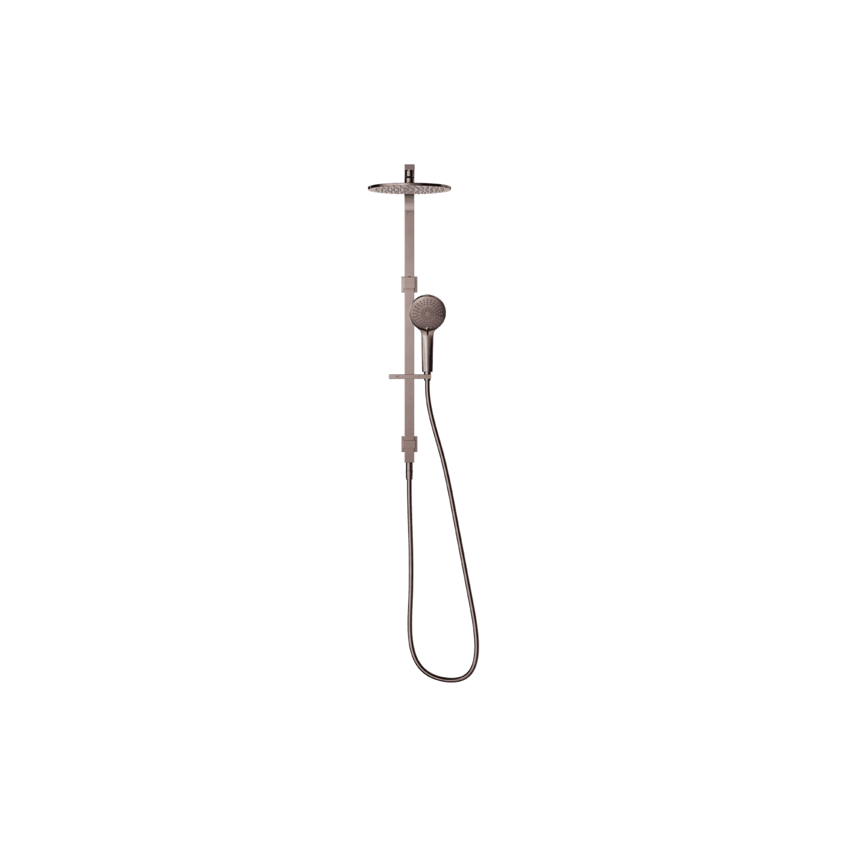 Bianca Twin Shower | Brushed Bronze gallery detail image