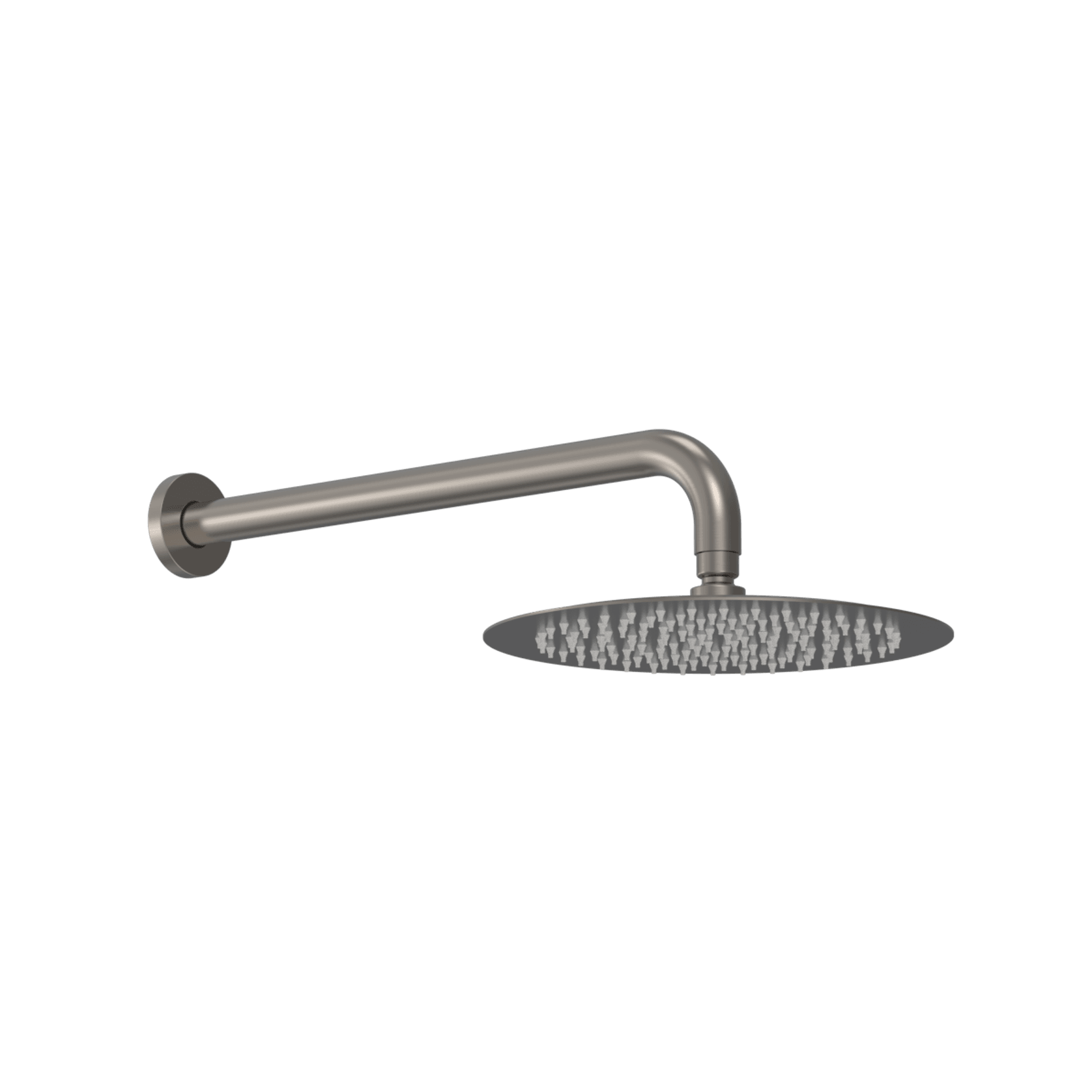 Tube Wall Mount Rainhead 250mm gallery detail image
