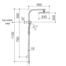 Waipori MK2 Satinjet Rail Shower With Overhead gallery detail image