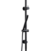 Mira Matte Black Shower Rail Twin Set gallery detail image
