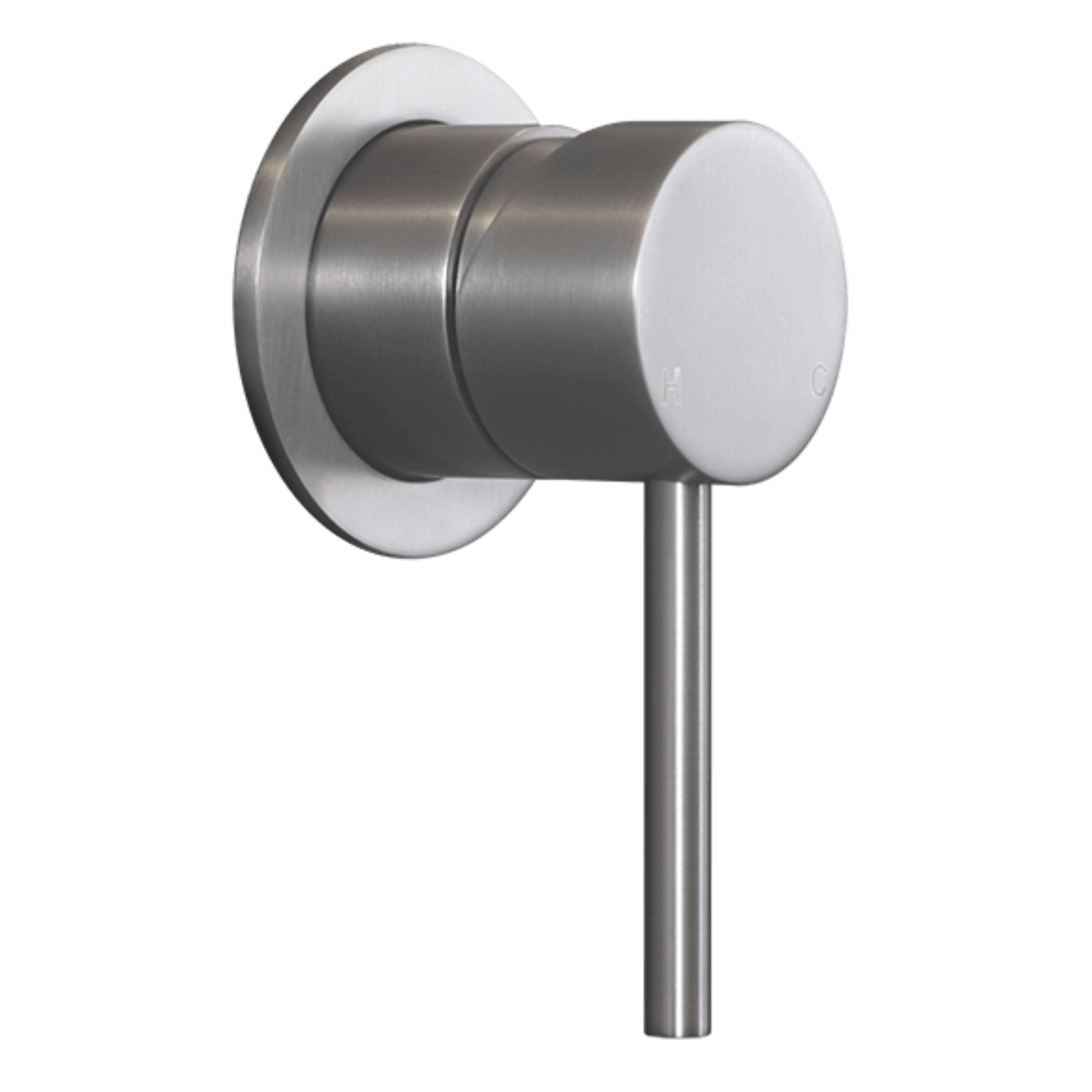 Mira Brushed Nickel Wall Mixer gallery detail image