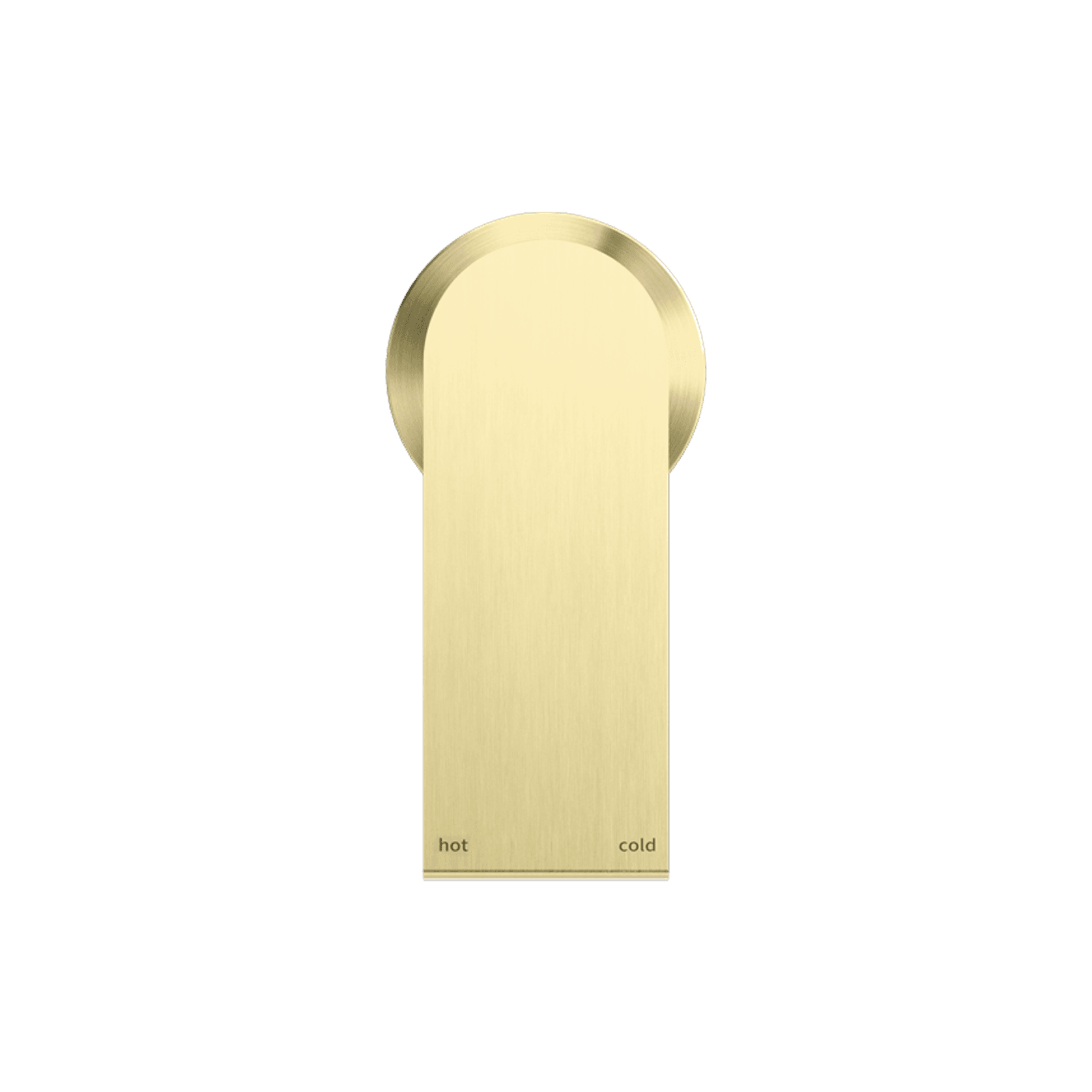 Bianca Shower Mixer 60mm Plate | Brushed Gold gallery detail image