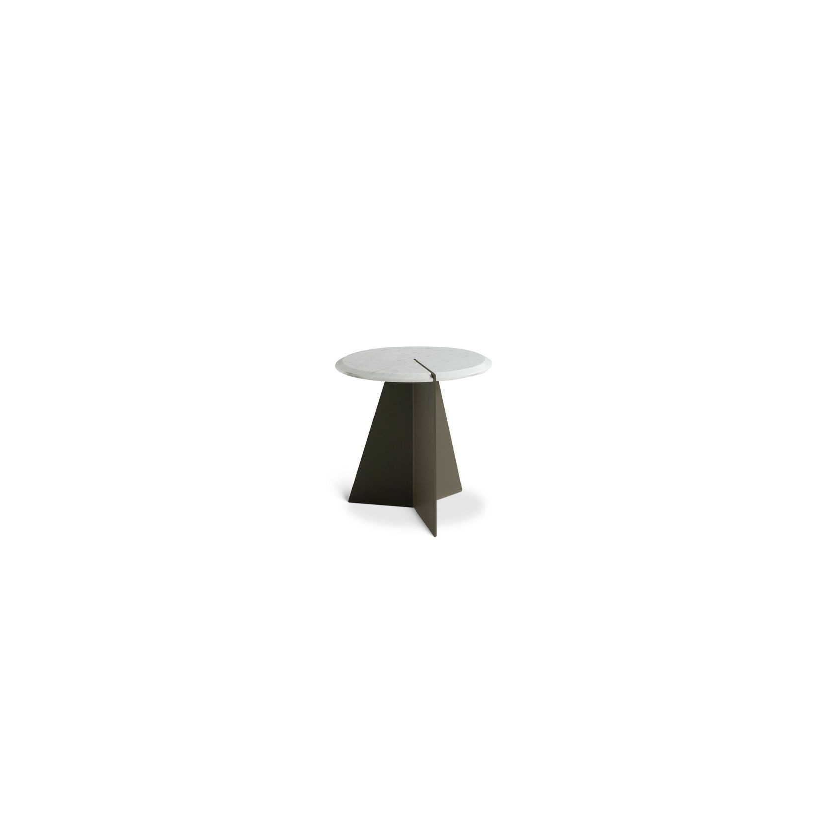 Nenuphar Bianco Carrare Pedestal Table gallery detail image
