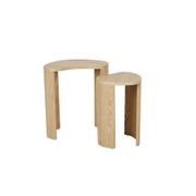 Oberon Curve Nest of 2 Side Tables gallery detail image