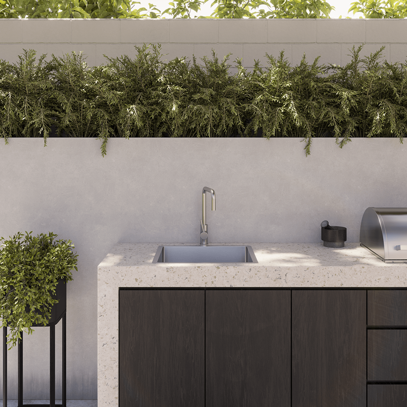 Jeya 510x450 Alfresco 316 Stainless Steel Sink gallery detail image