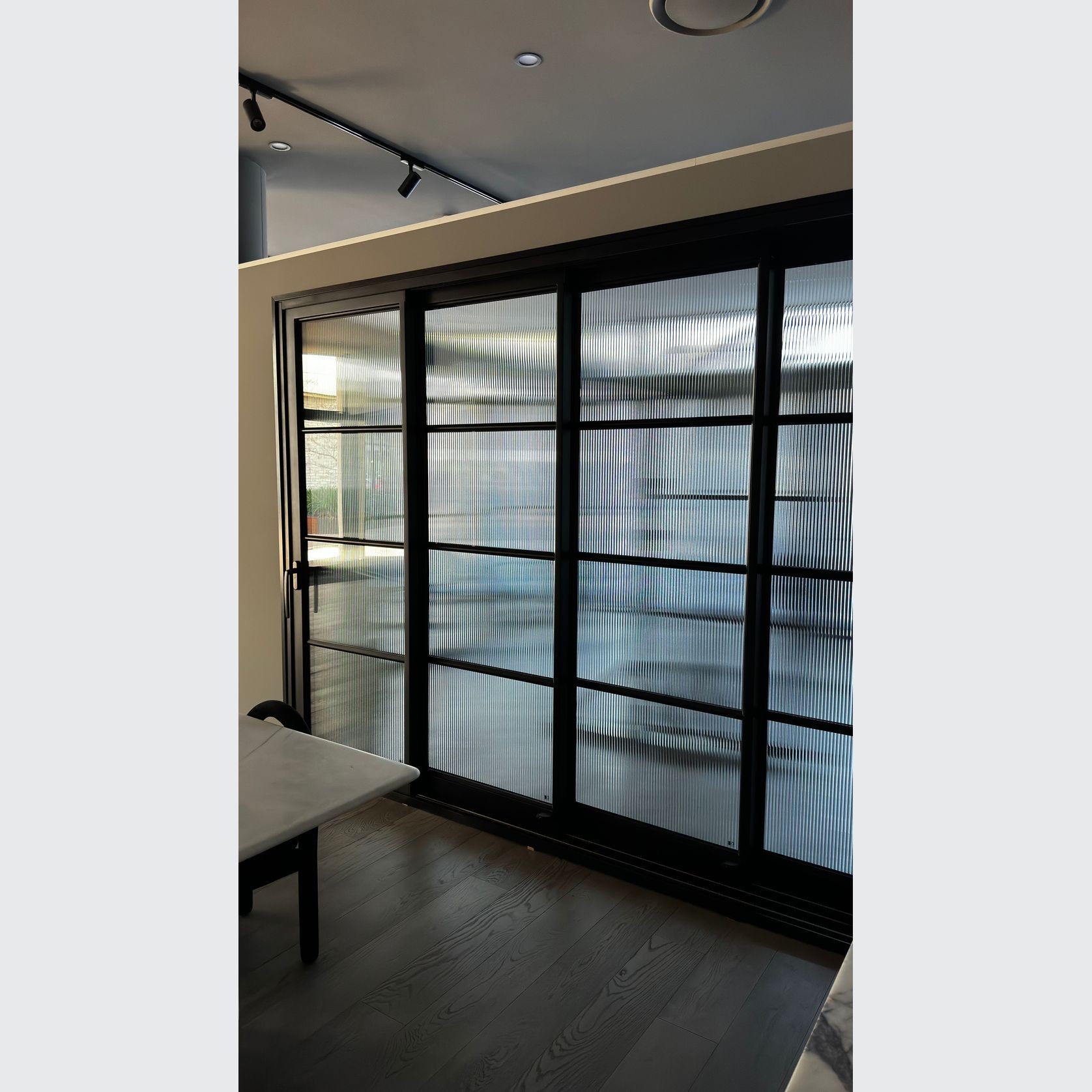 Steel Frame External Sliding Doors - Galvanised FPS50 gallery detail image