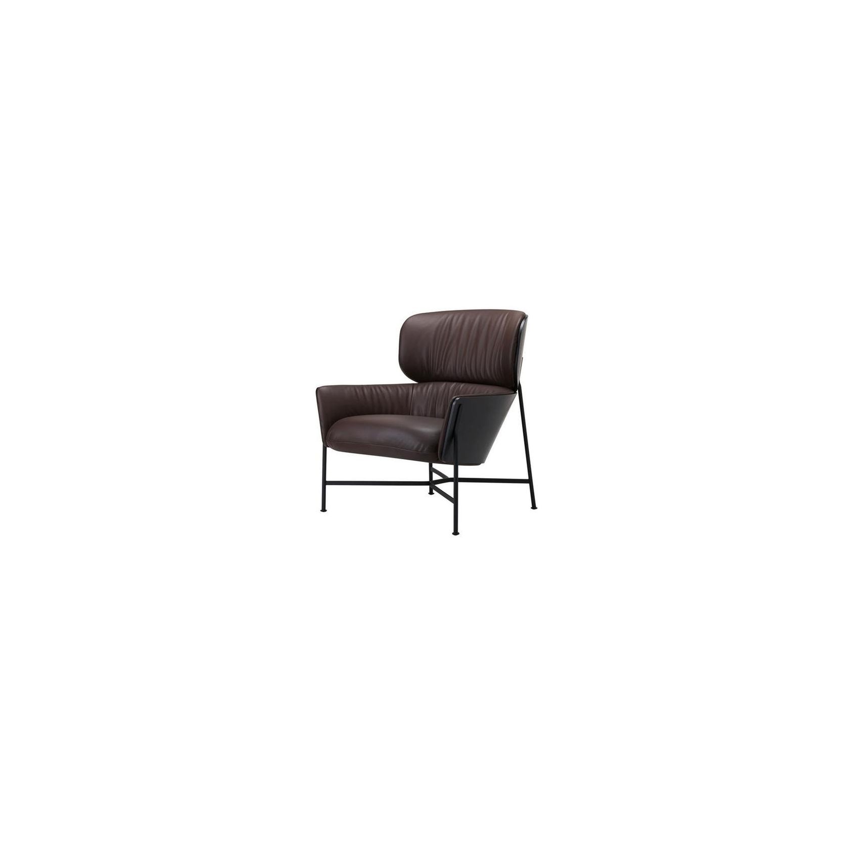 Caristo Low Back Leather | Armchair gallery detail image