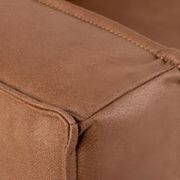 Enzo 3 Seat Sofa - Leather Mix gallery detail image