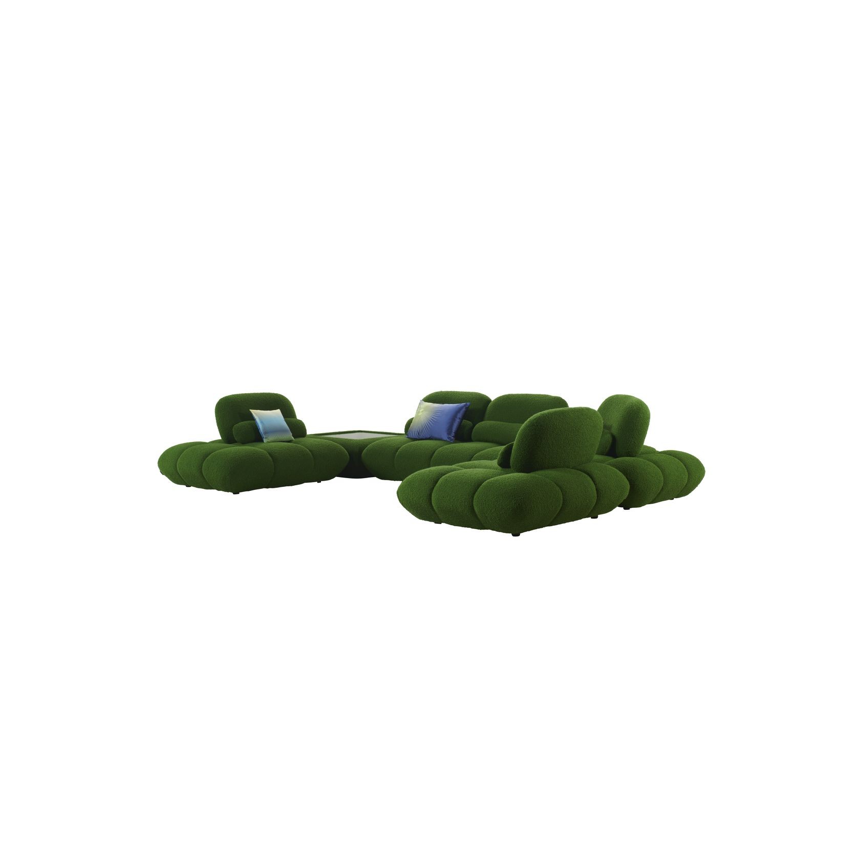 Script U-shaped modular sofa - left gallery detail image