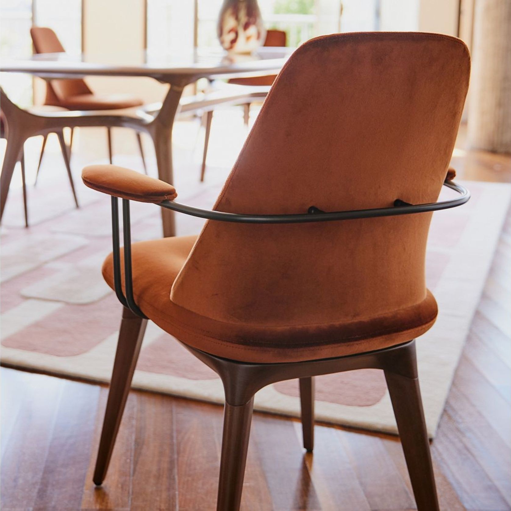 Winch Swivel Armchair gallery detail image