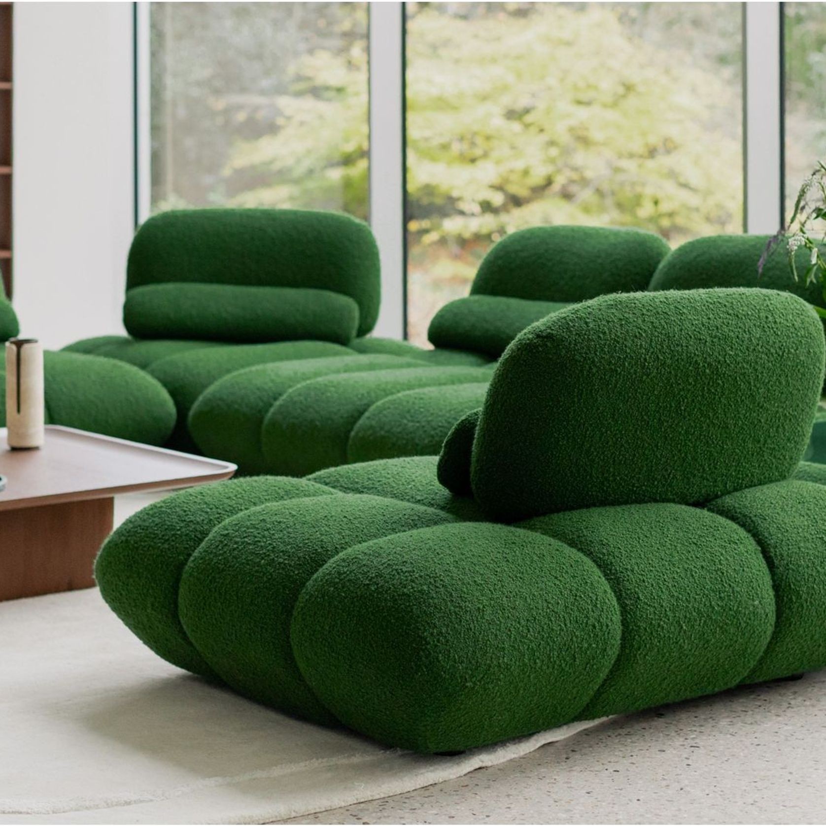Script U-shaped modular sofa - left gallery detail image