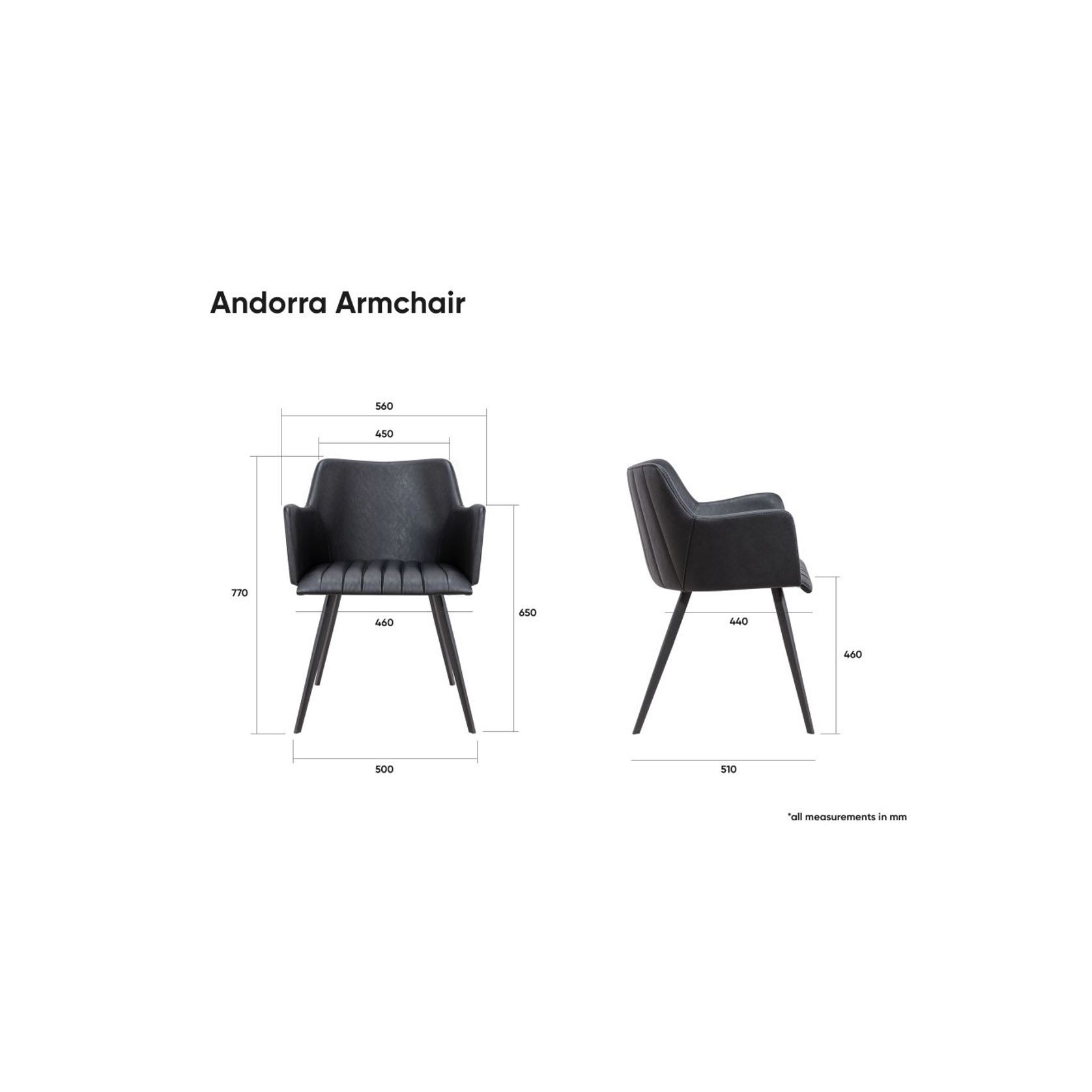 Andorra Arm Chair Vintage Green Seat gallery detail image