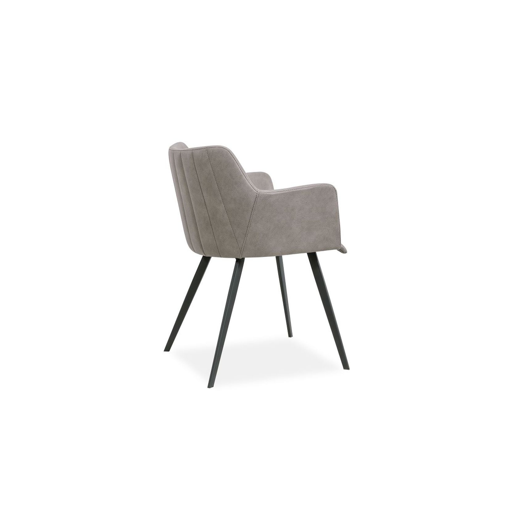 Andorra Arm Chair Vintage Grey Seat gallery detail image