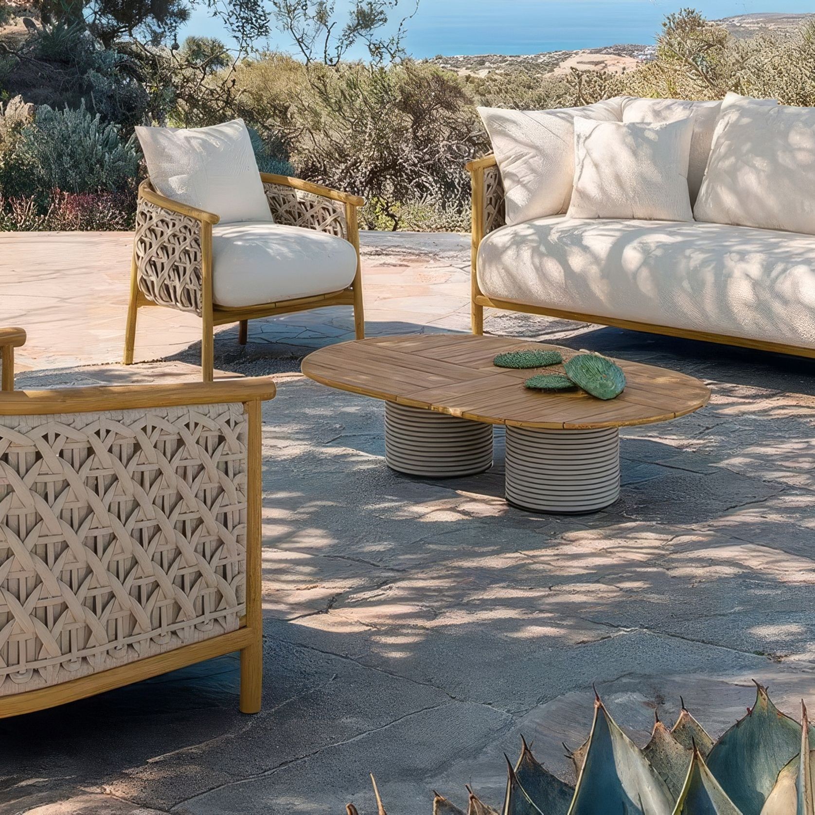 ETHIMO PATIO 3-Seater Sofa gallery detail image