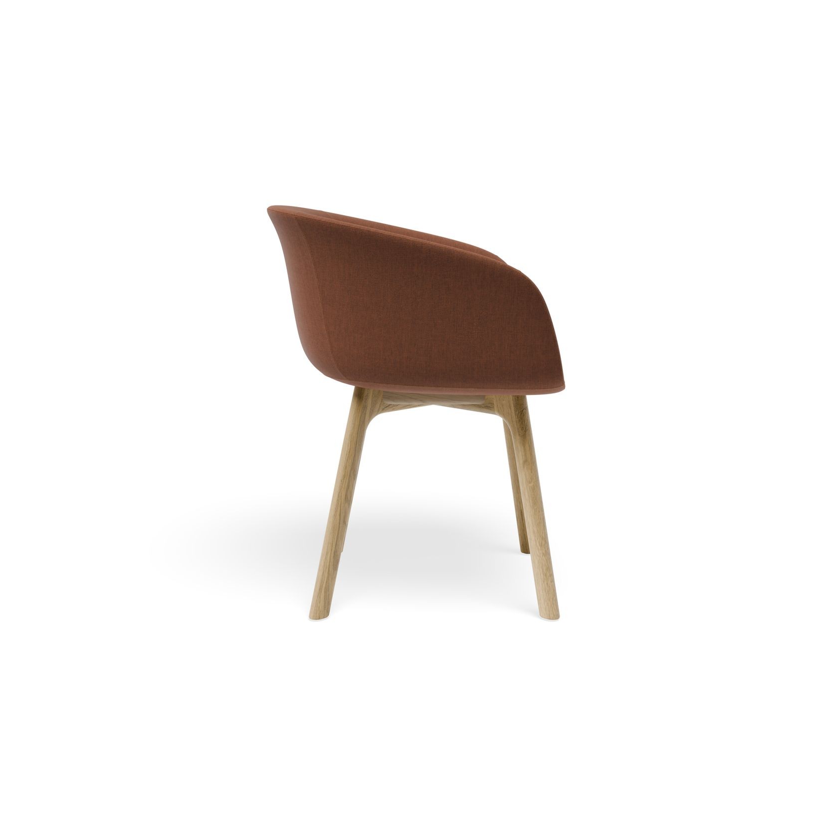 Lonsdale Armchair - Natural - Terracotta Brown gallery detail image