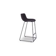 Umbria Stool -  Charcoal fabric - 69cm Kitchen Bench Height gallery detail image
