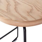 Hugo Bar Stool -  Natural Seat - 78cm Square Seat gallery detail image