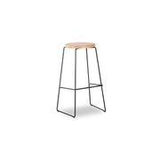 Hugo Bar Stool -  Natural Seat - 78cm Square Seat gallery detail image