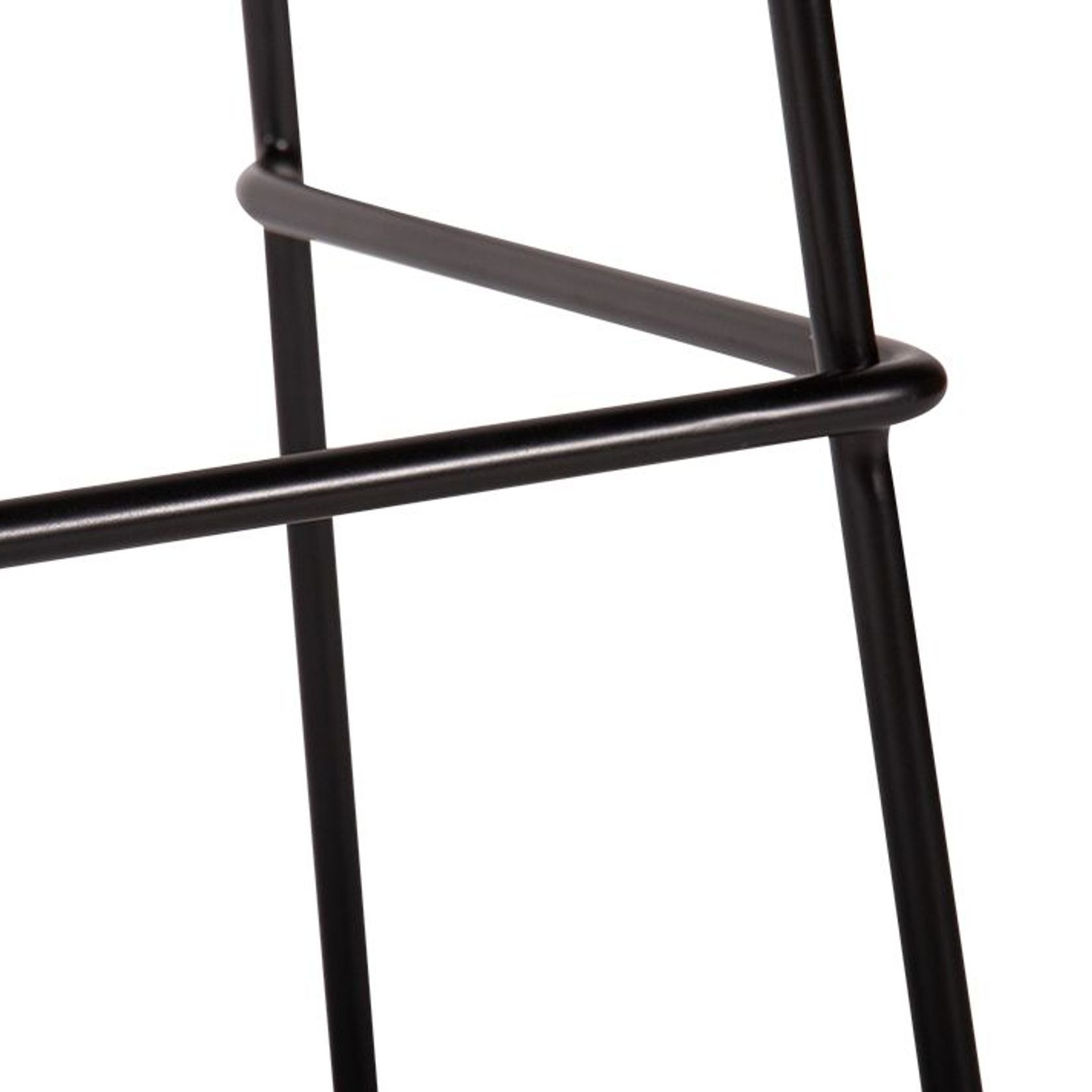 Hugo Bar Stool -  Black Seat - 68cm Square Seat gallery detail image