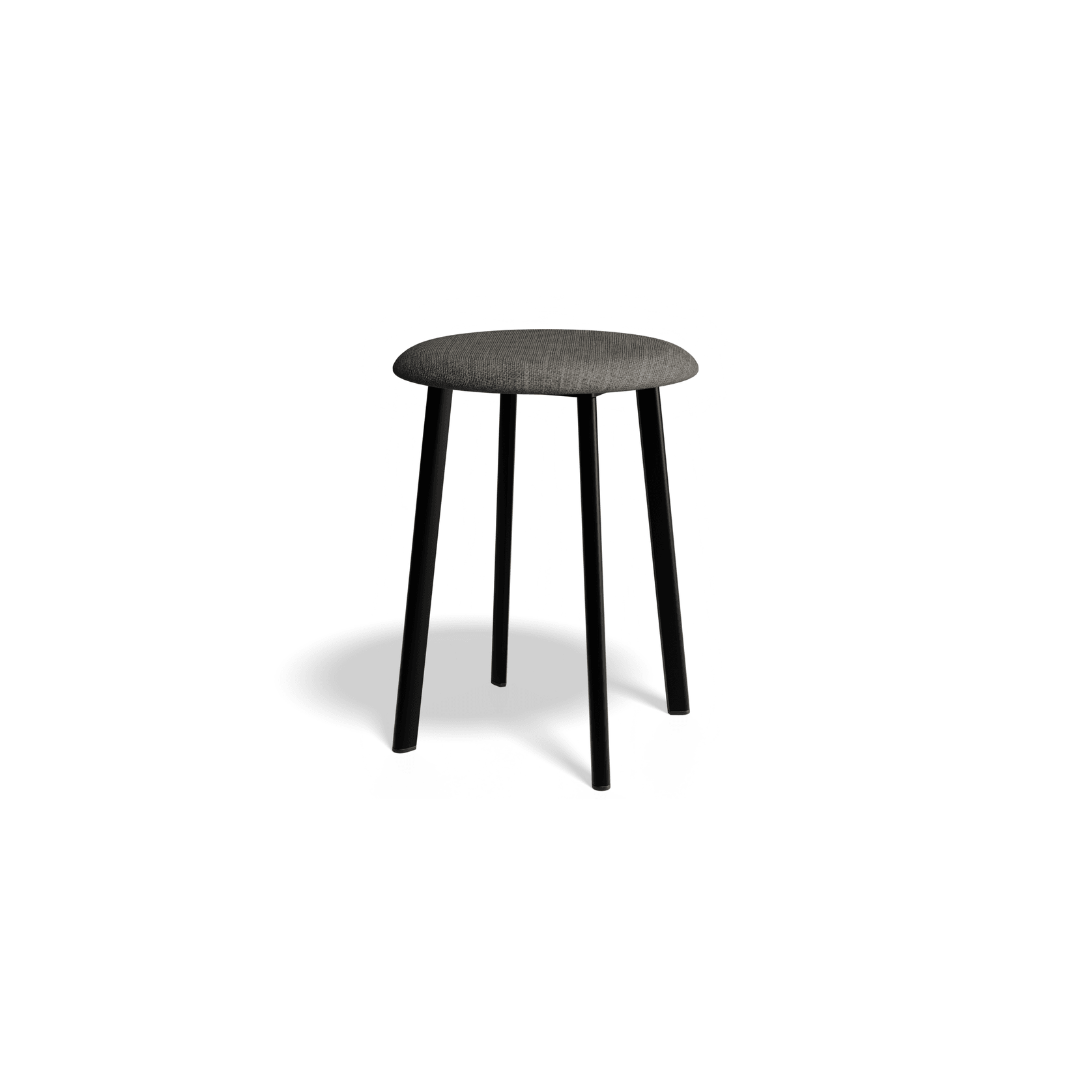 Atlas Low Stool - Black gallery detail image