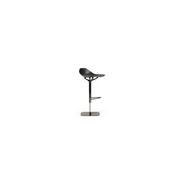 Chistera Stool - lacquered shell, chrome-plated base gallery detail image