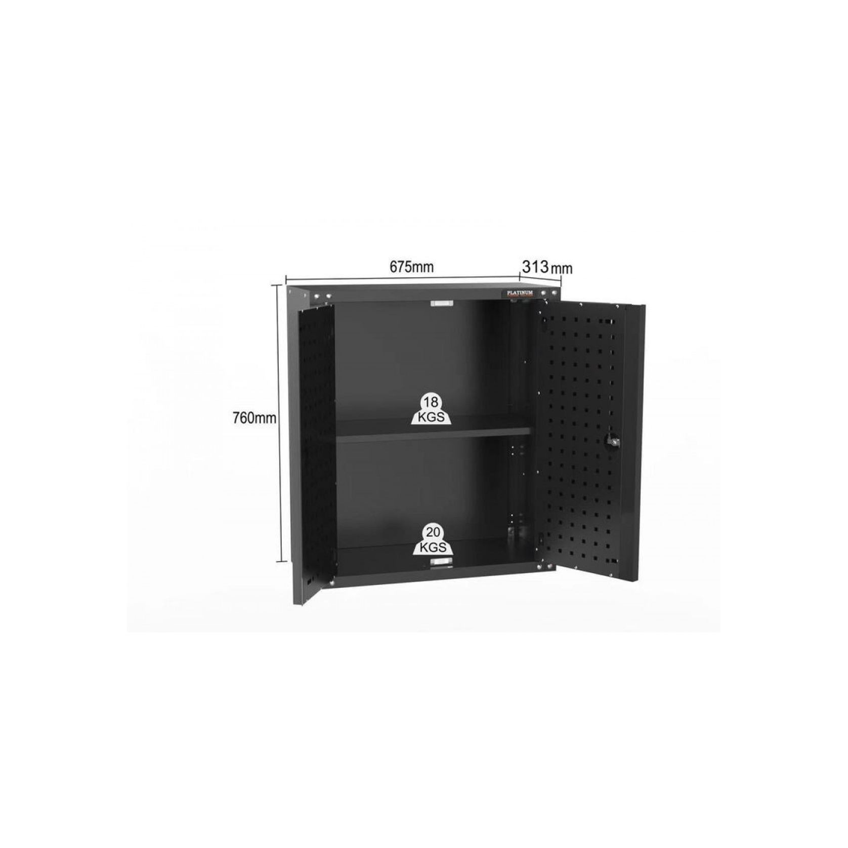 Black Workshop Garage Storage Cabinet Set | GS-D7 gallery detail image