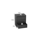 Black Workshop Garage Storage Cabinet Set | GS-D11B gallery detail image