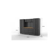 Black Workshop Garage Storage Cabinet Set | GS-D11B gallery detail image