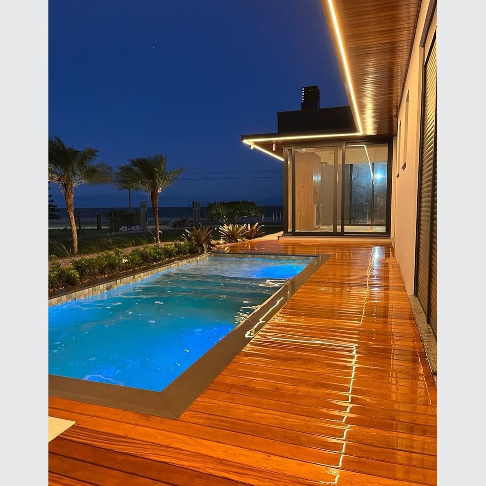 Arua 7.0m x 3.0m Swimming Pool with tanning ledge gallery detail image