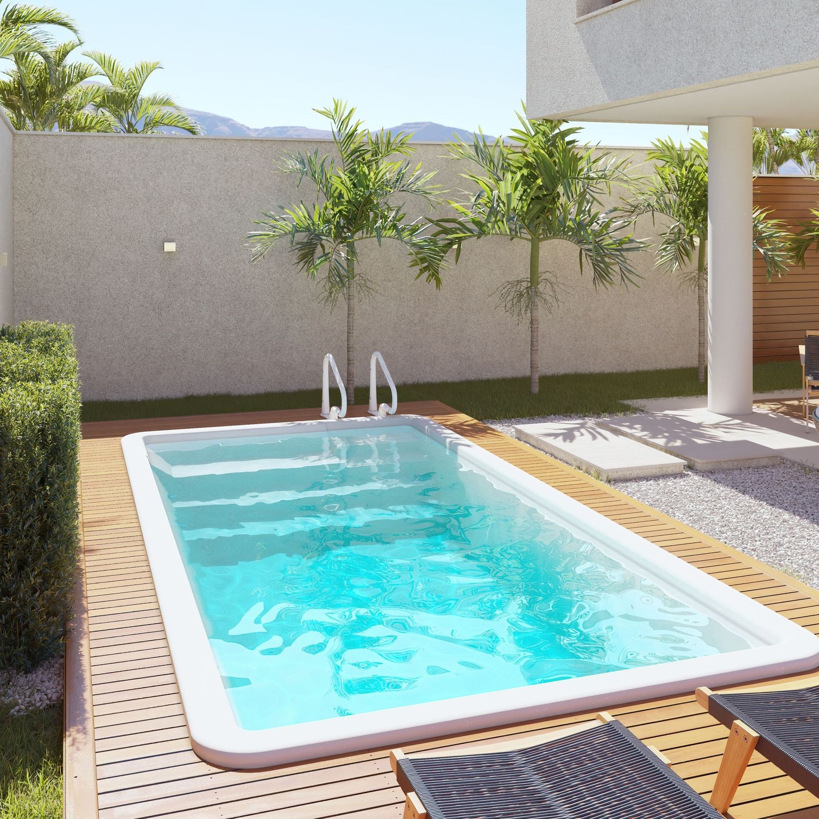 Fiberglass plunge Swimming Pool gallery detail image
