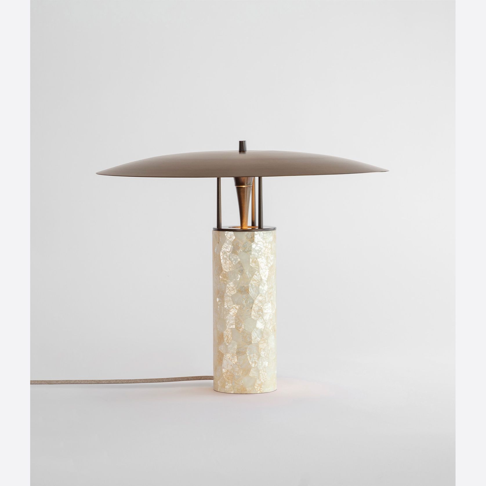 Luna Capiz Table Lamp gallery detail image