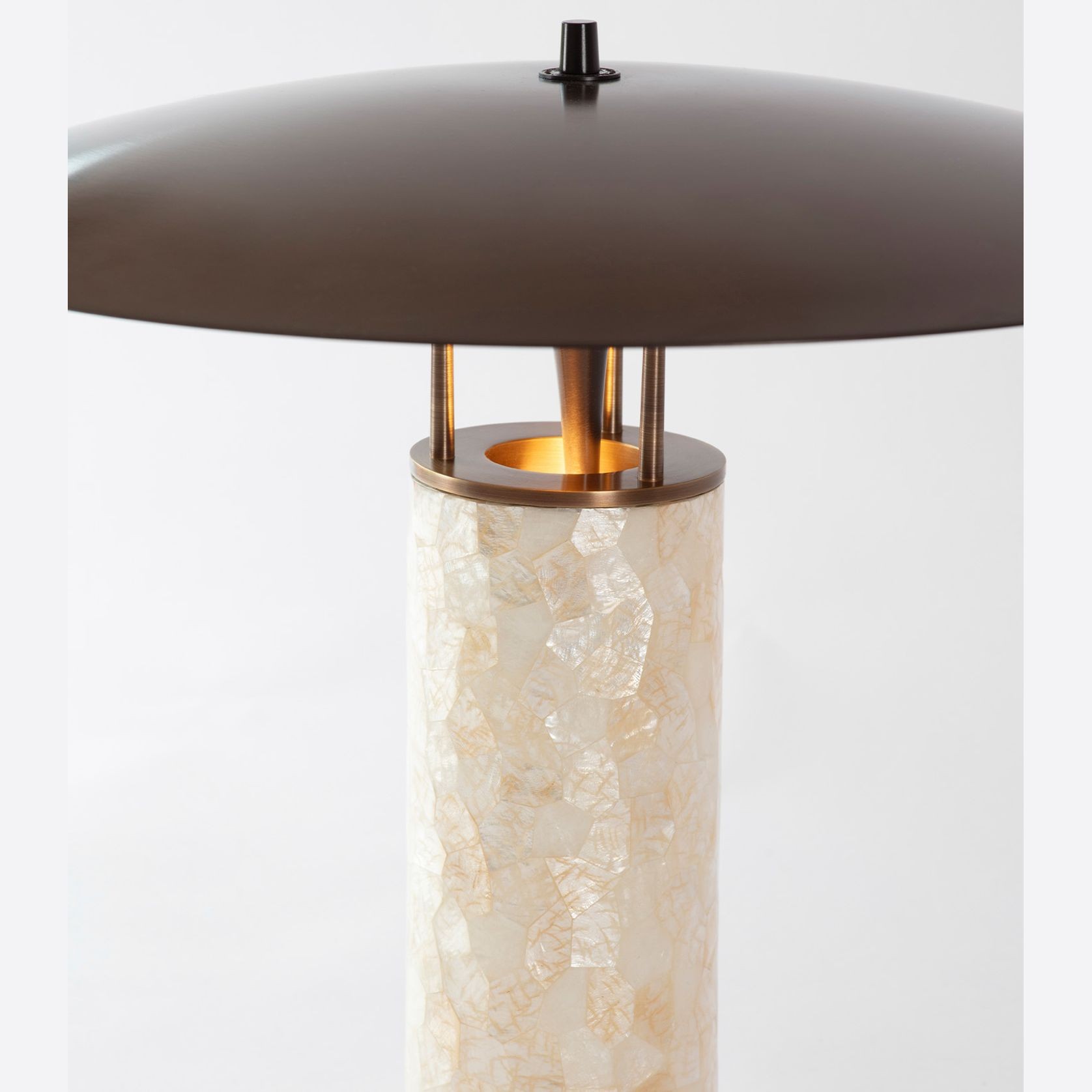 Luna Capiz Table Lamp gallery detail image