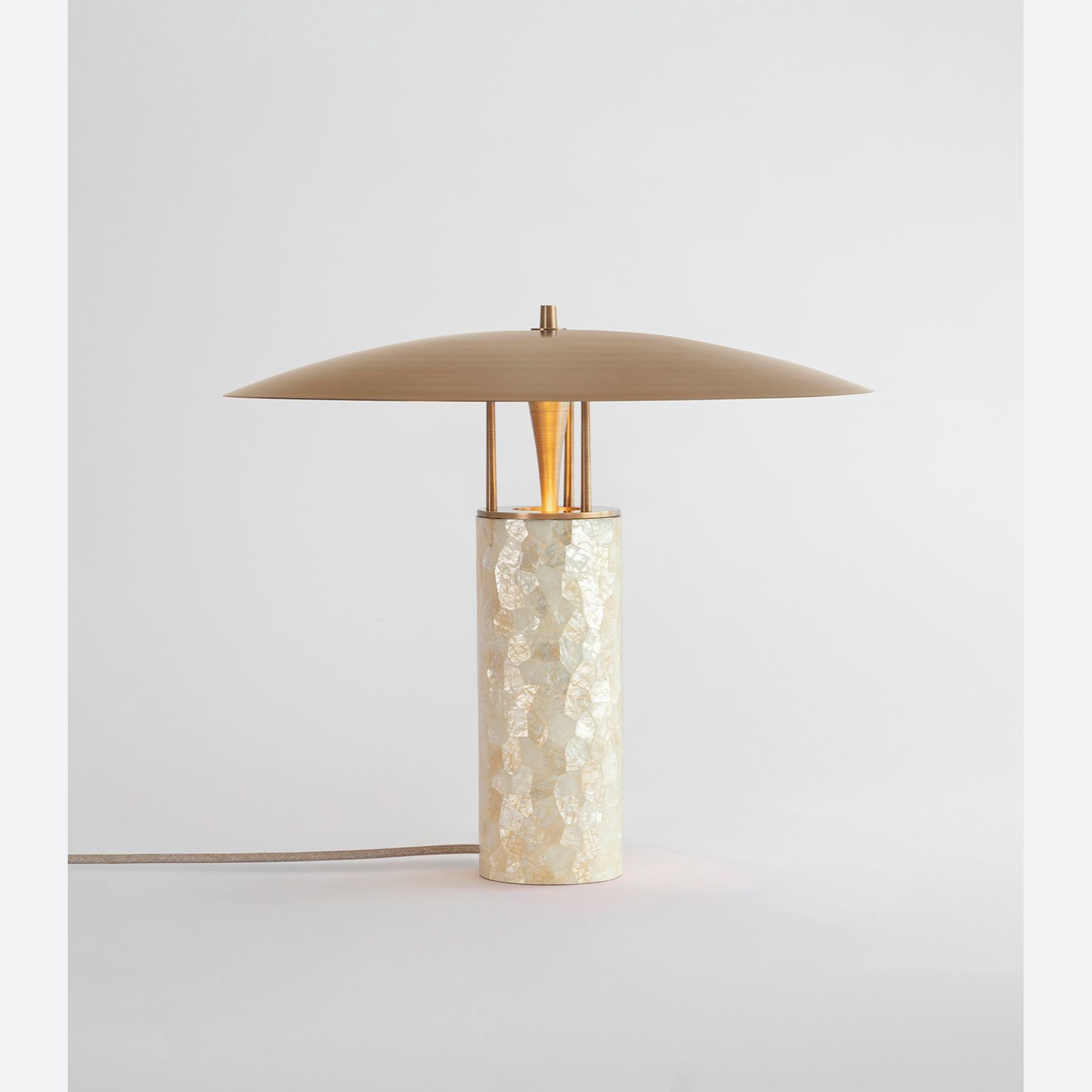 Luna Capiz Table Lamp gallery detail image