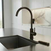 Storm Gooseneck Sink Mixer with Cold Start technology gallery detail image