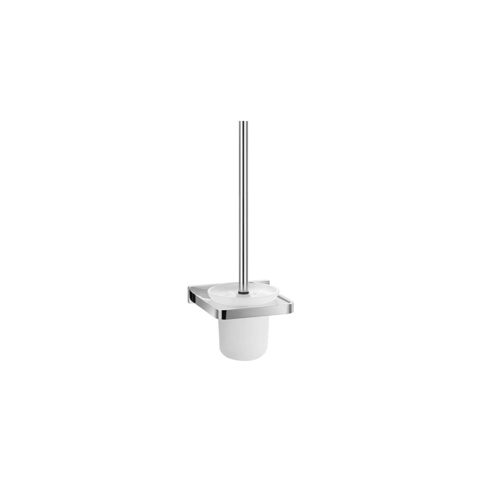 Cubic Toilet Brush Chrome gallery detail image