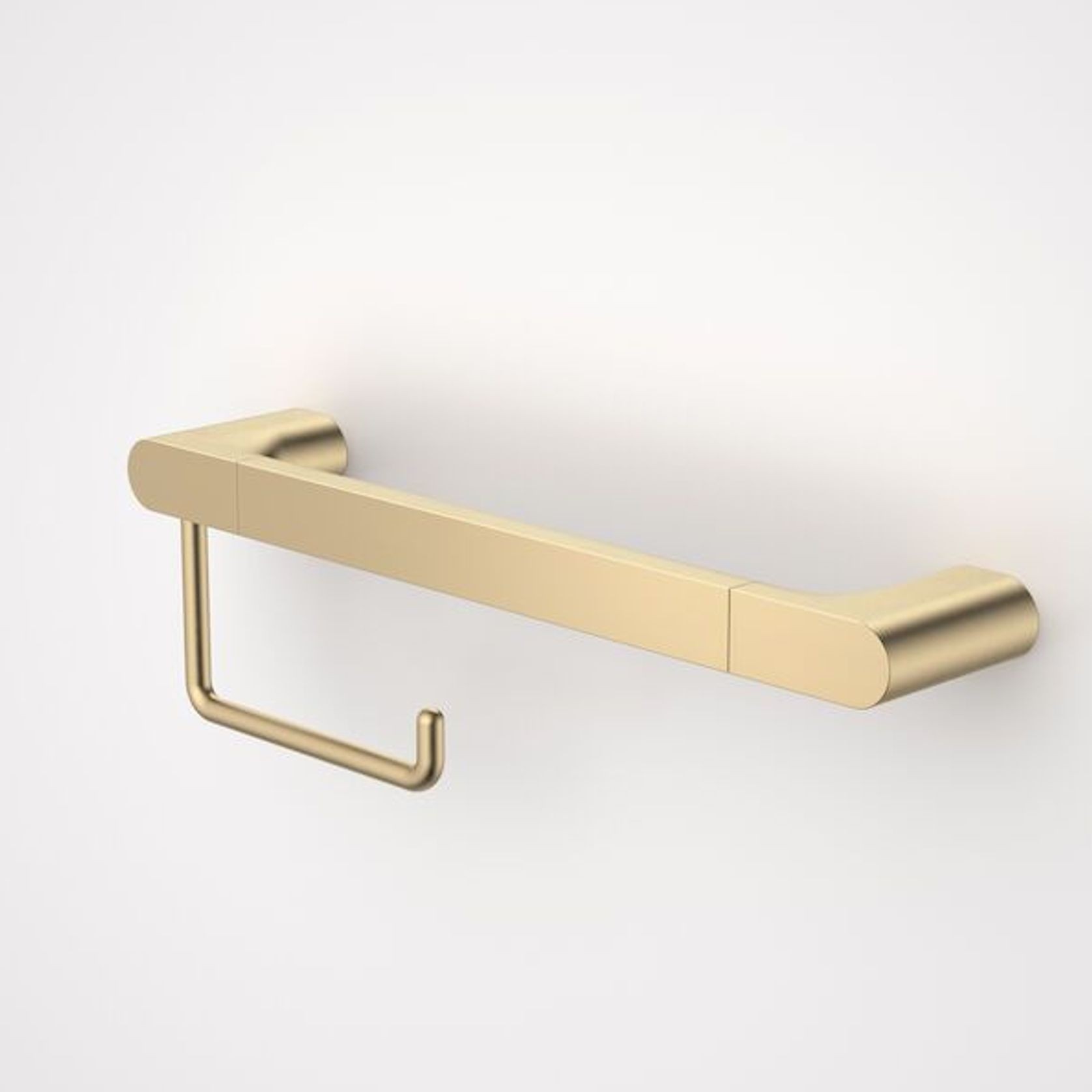 Urbane II Universal Rail 400mm + Toilet Roll Holder Set gallery detail image