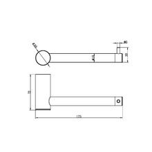 Zen SS316L Toilet Roll Holder | Graphite gallery detail image